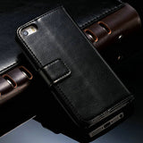 Leather Wallet and Case for iPhone 5/5s/SE