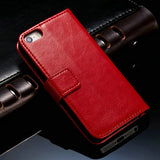 Leather Wallet and Case for iPhone 5/5s/SE